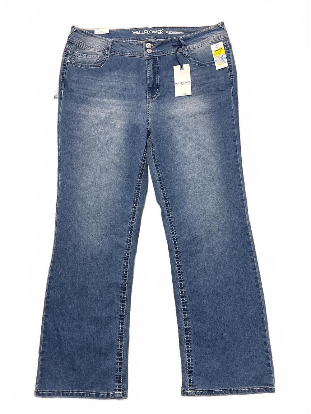 Wallflower The Luscious Curvy Fit Bootcut Jeans Size 20 Regular